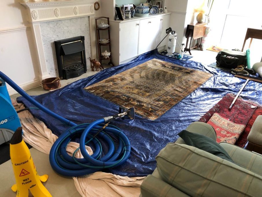 Domestic rug cleaning in Bath