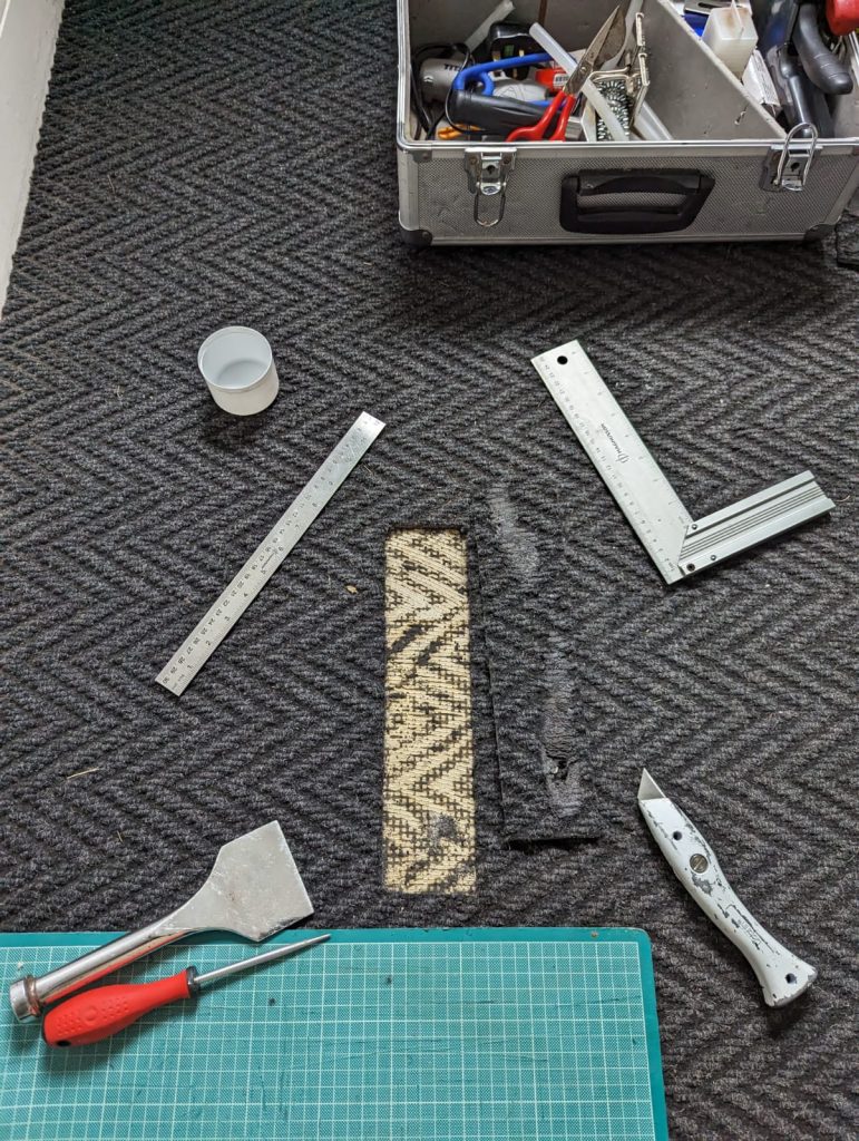 Successful Carpet Repair in Bristol Apartment Block 6 Bristol carpet repairs