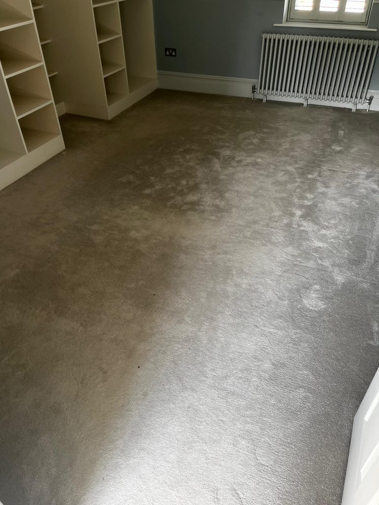 Deep clean of carpets in Somerset