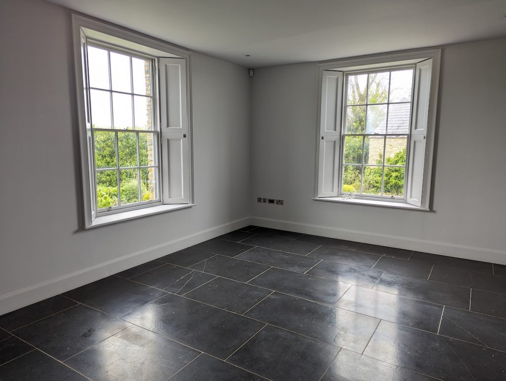 Great results on Stone & Wood floor cleaning in Somerset 8 Limestone floor profesisional polishing in Somerset