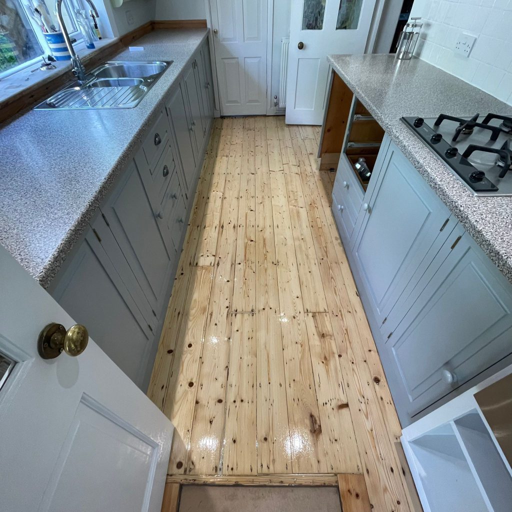 Wood Floor Refinishing by Green Man