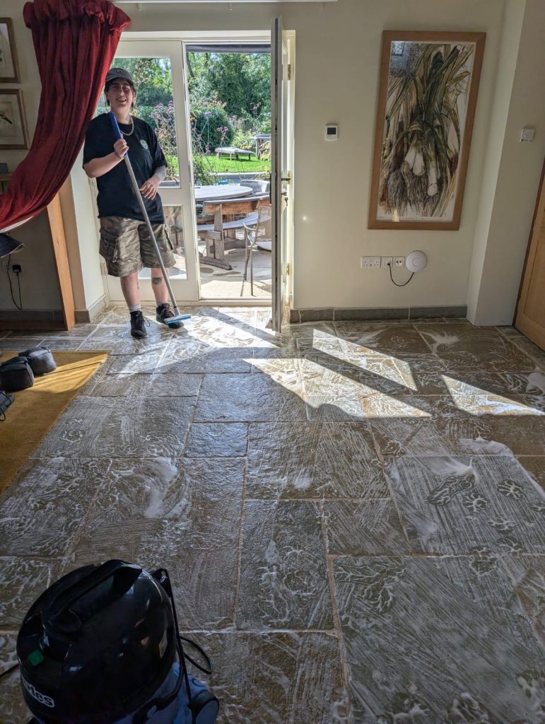 Great day of team work on hard floor cleaning in Bristol 6 IMG 20240926 WA0010