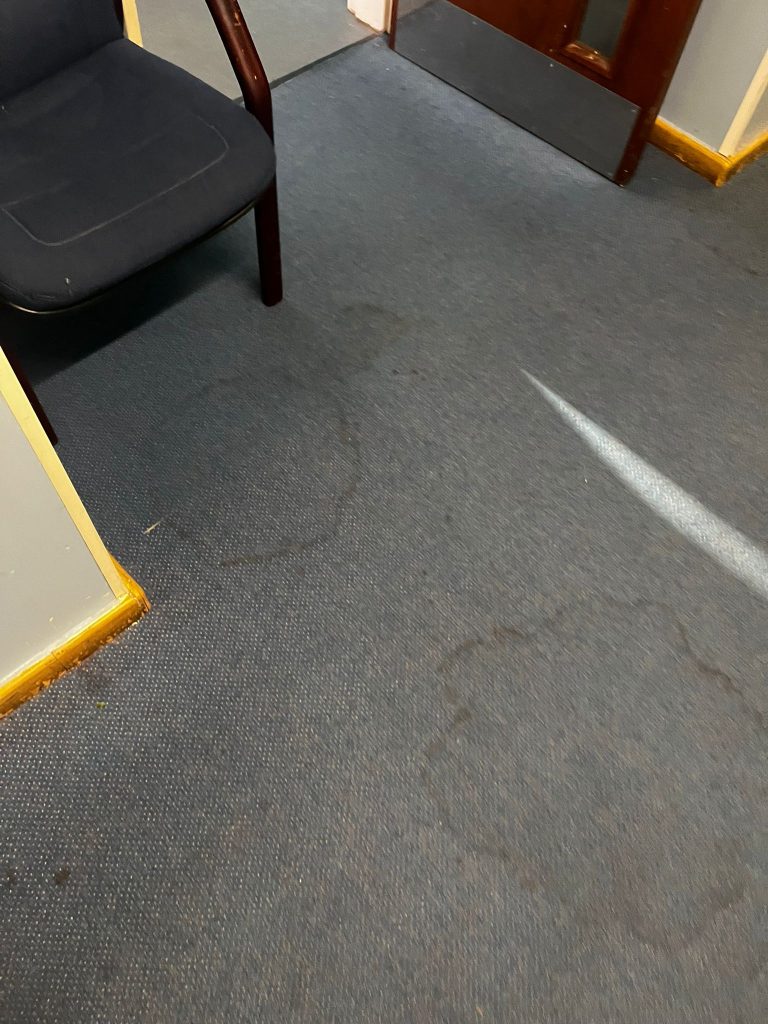 Excellent results on commercial carpet clean in Oxfordshire school 2 Commercial Carpet Cleaning
