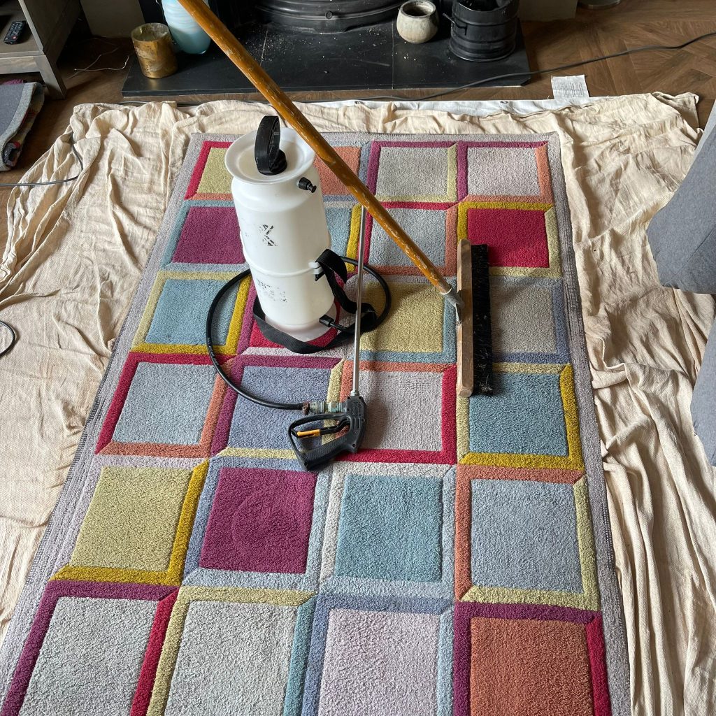 Great results on domestic clean of carpets, rugs & upholstery in Bristol 2 Professional rug cleaning in Bristol