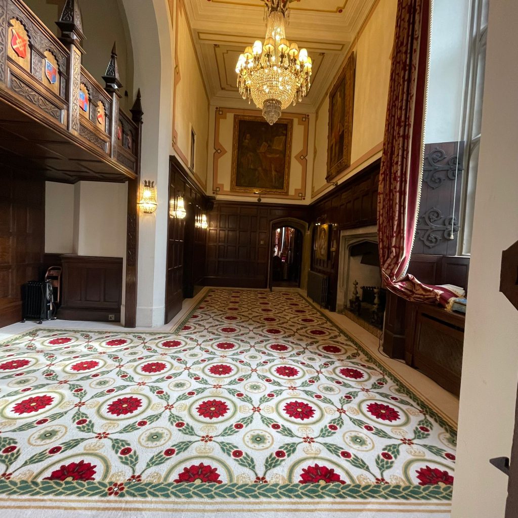 Great clean of commercial carpets at Thornbury Castle 10 IMG 20250129 WA0002