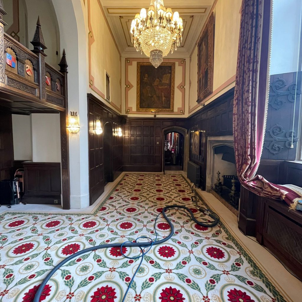 Great clean of commercial carpets at Thornbury Castle 8 IMG 20250129 WA0004