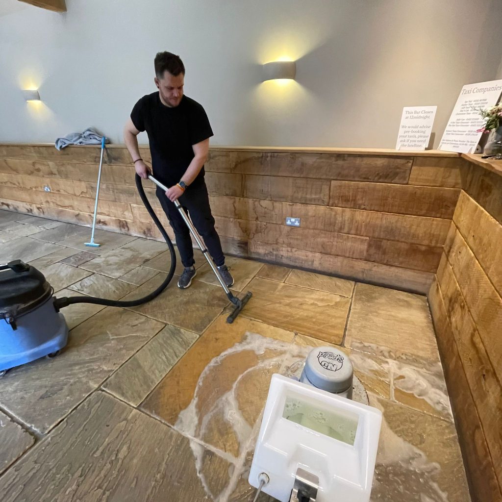 Beautiful results on flagstone flooring in Cheltenham venue 10 IMG 20250211 WA0002