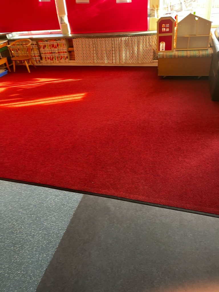 Repeat visit to carry out more school carpet cleaning in Oxfordshire sees more great results! 10 IMG 20250221 WA0028