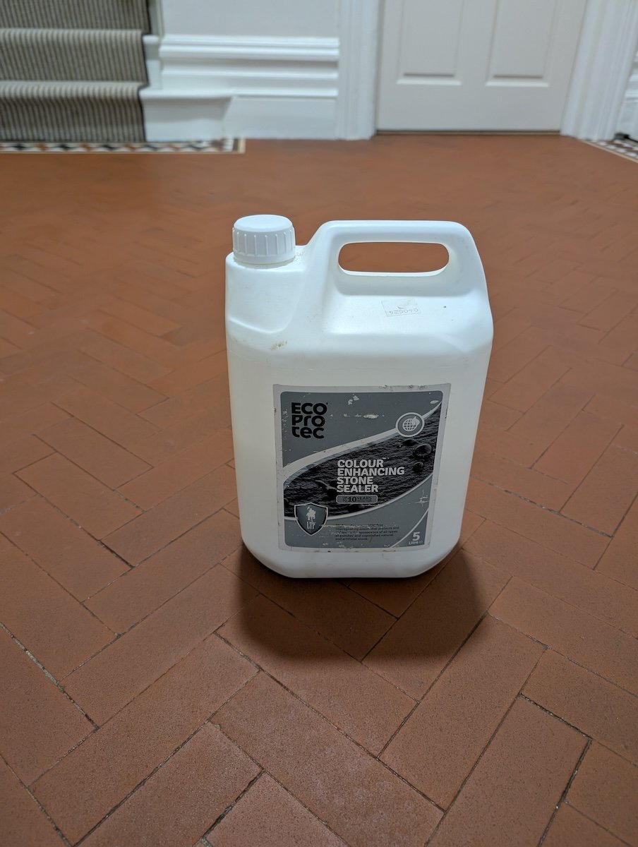 Ecoprotec colour enhancing stone sealer