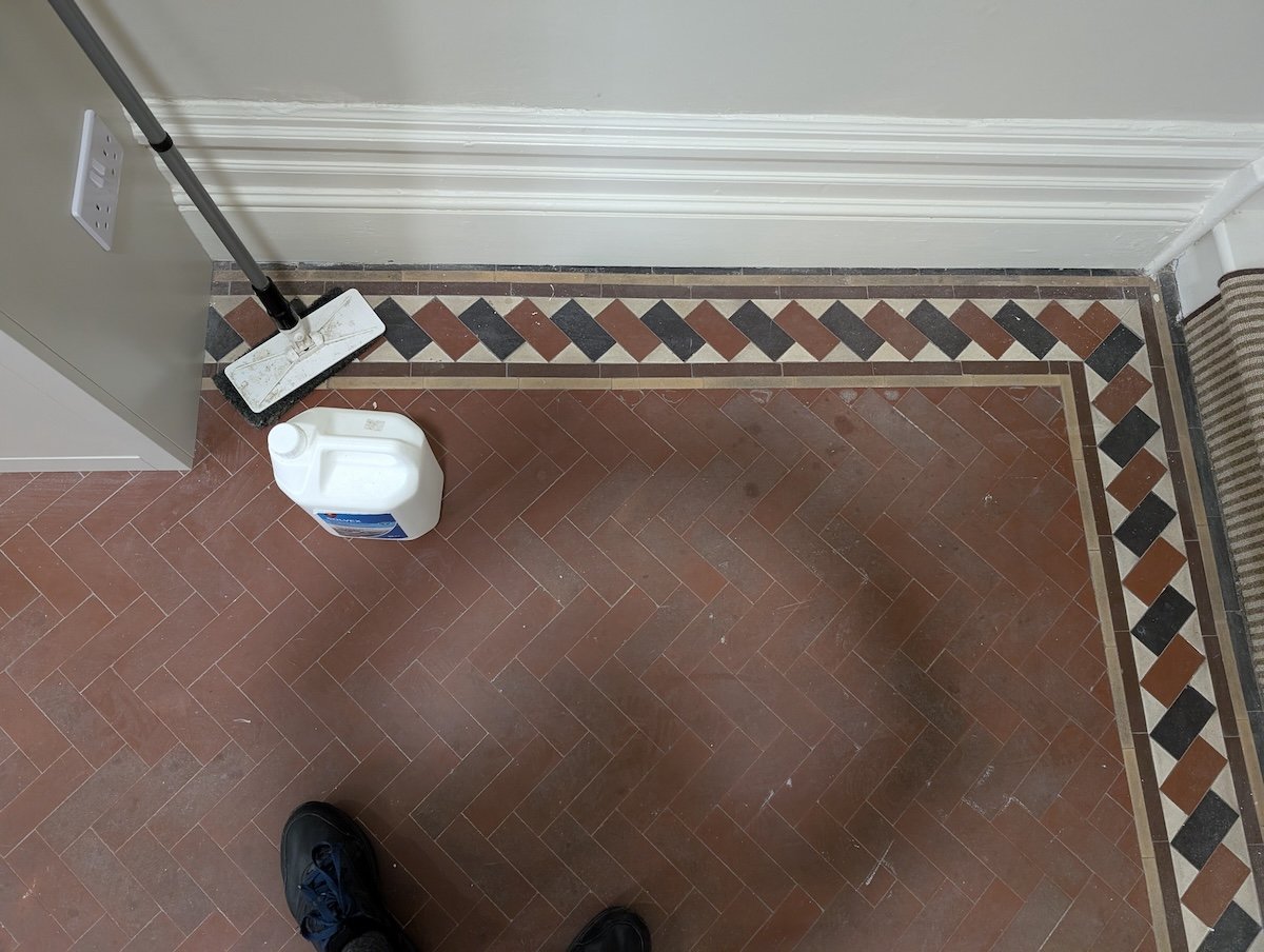 Satisfying professional tile cleaning in an entrance hall in Bristol 4 svg%3E