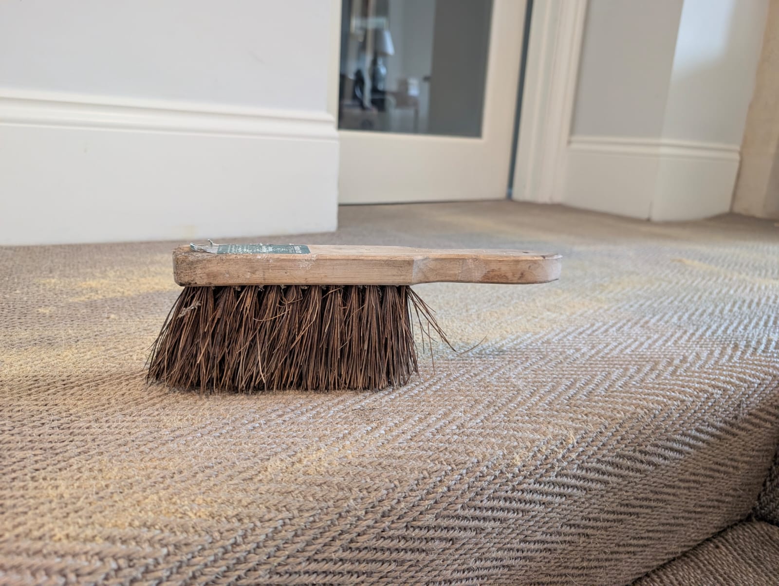 Satisfying results on sisal carpet clean in Bath 1 IMG 20251105 WA0009