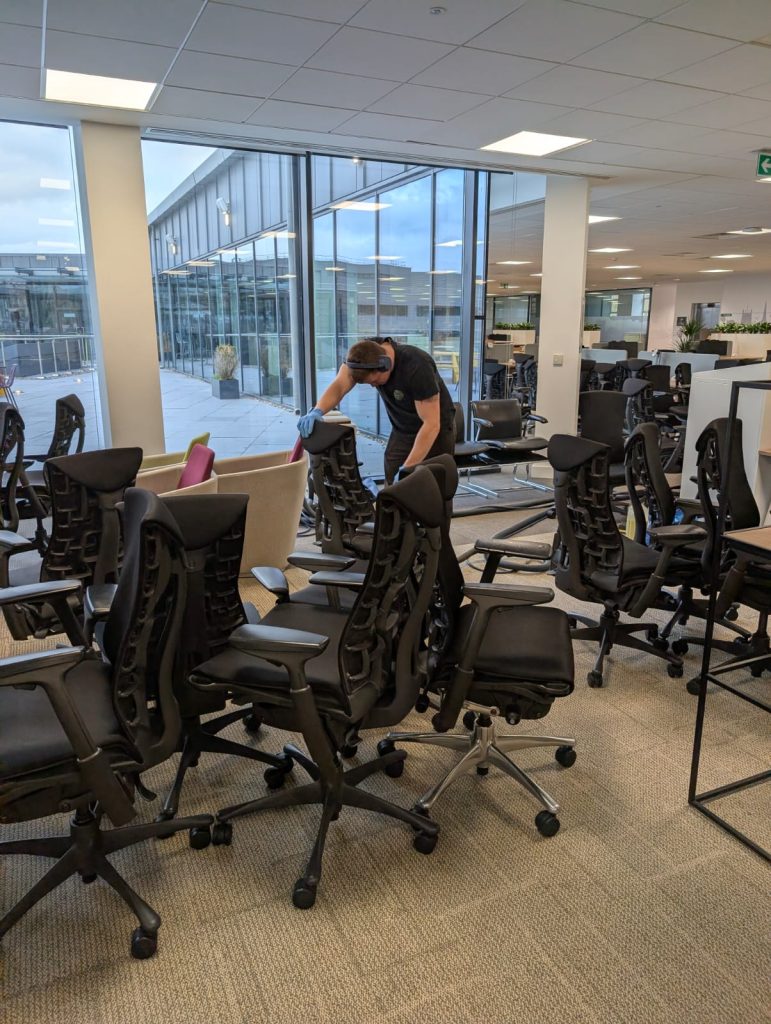Great results on large commercial office chair clean in Bristol 4 IMG 20251110 WA0009