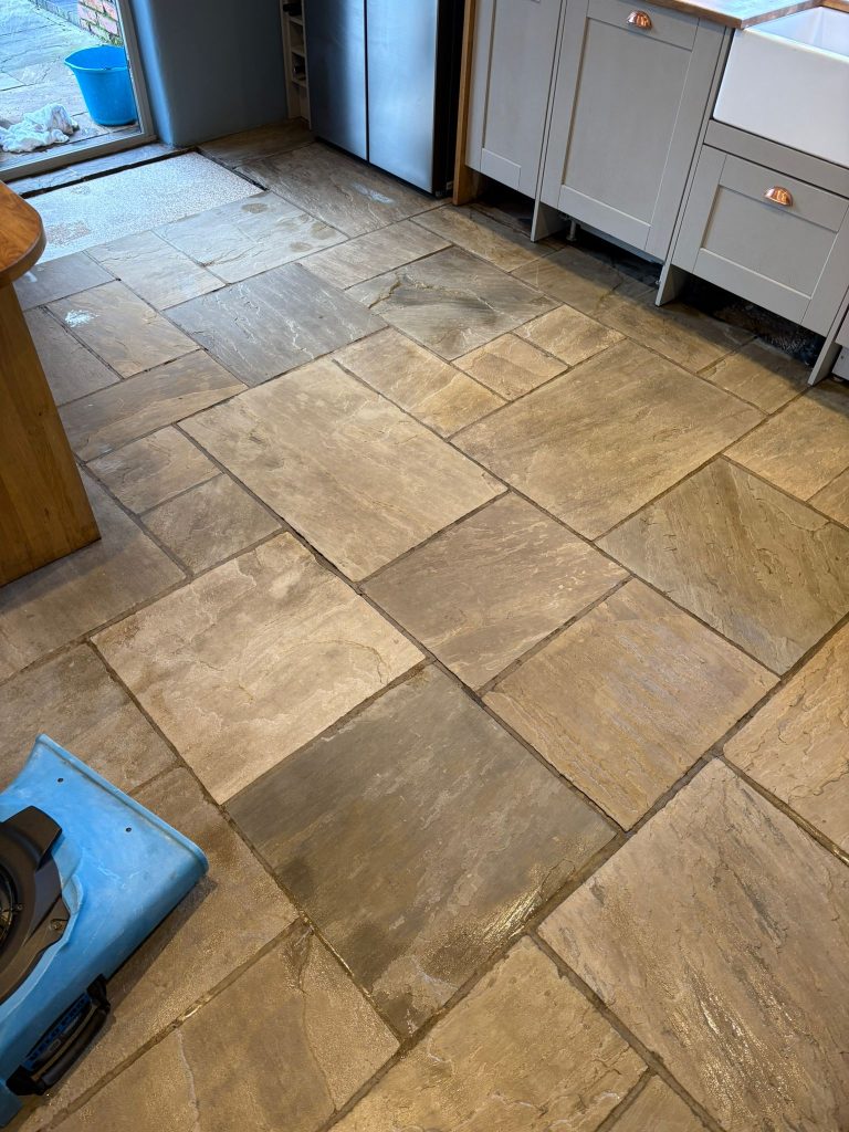 Rejuvenating clean of Limestone flooring in Bath 8 IMG 20251216 WA0006