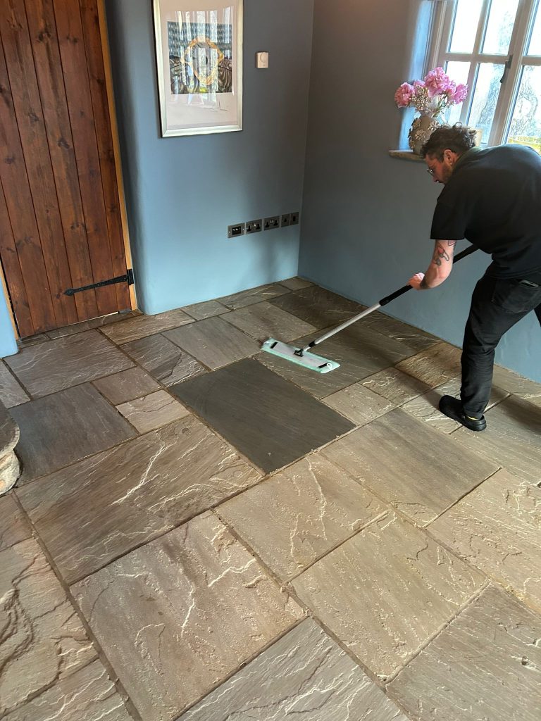Rejuvenating clean of Limestone flooring in Bath 12 WhatsApp Image 2025 12 16 at 14.34.33 671116f7