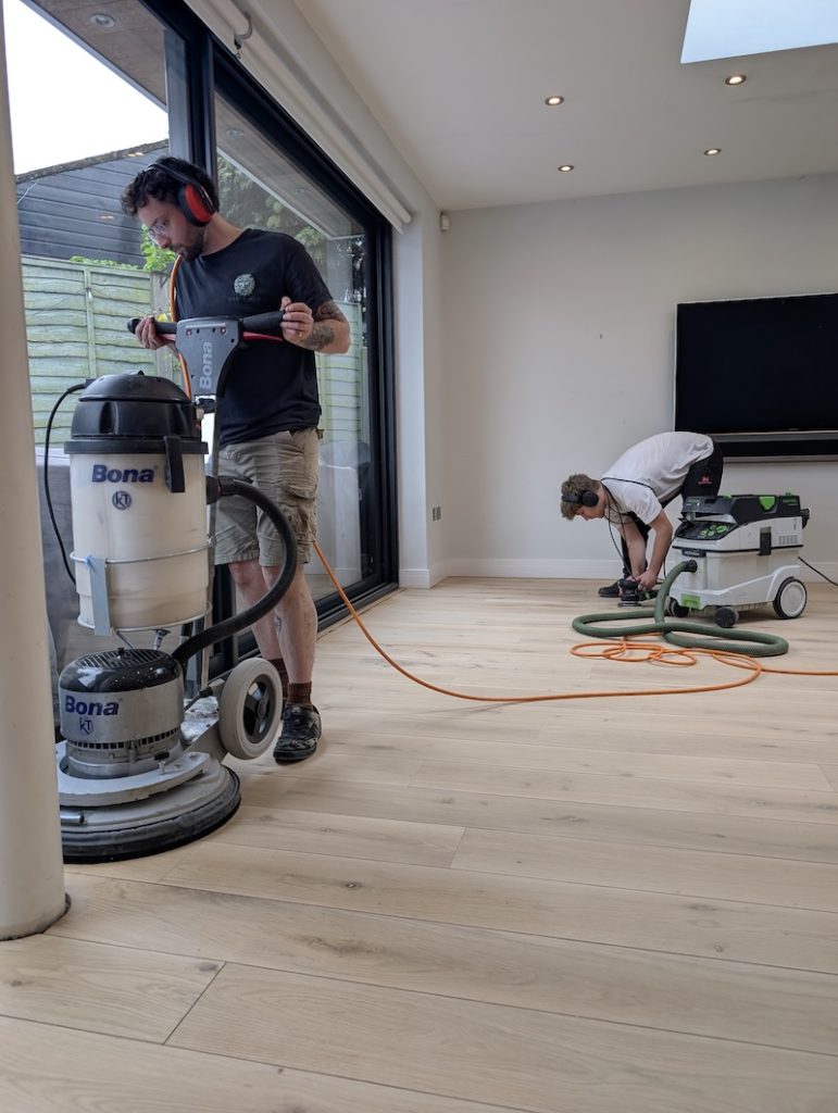 Reputable wood floor sanding company in Bristol