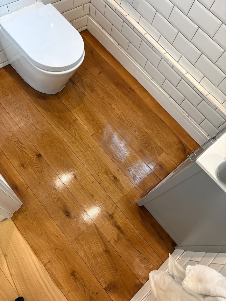 Wood floor oiling in Bristol